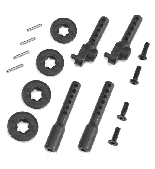 Body post set complete  "PRO" (front + rear)