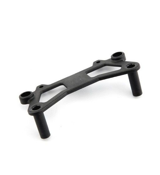 Body mount plate front - plastic