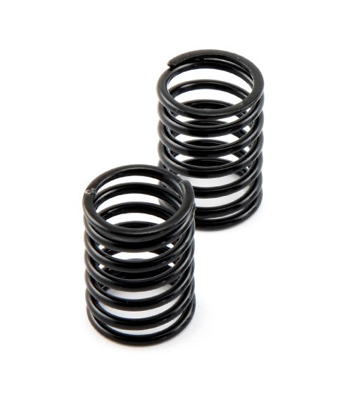 Shock spring front black - V10 extra soft (2)