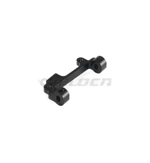 Suspension bracket upper front left - black