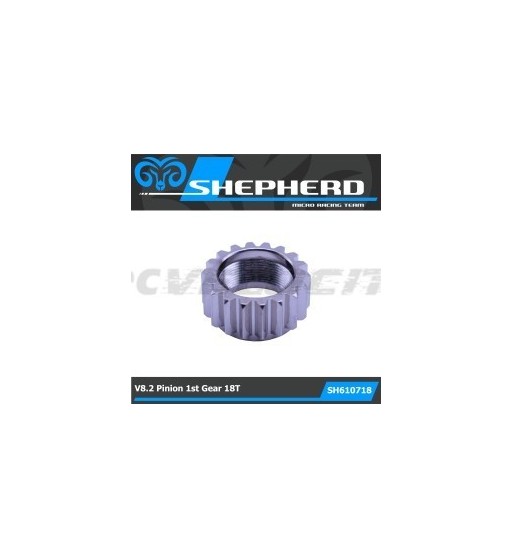 Velox v8.2 Pinion 1. gear 18T M0.8