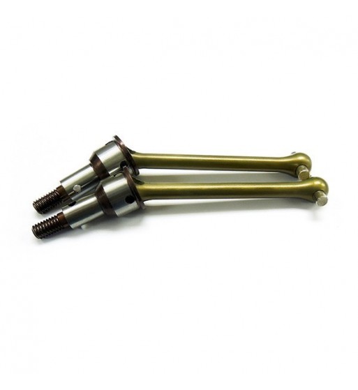 EVO2-483A Red Steel / Alum. Front Universal Shaft