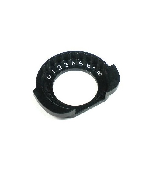HK110L-A Alum. Rear Belt Adjust Bearing Hub Holder Left