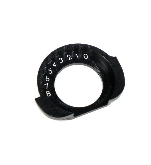 HK110R-A Alum. Rear Belt Adjust Bearing Hub Holder Right