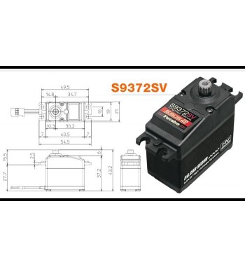 Futaba Servo Digital S-Bus S9372SV