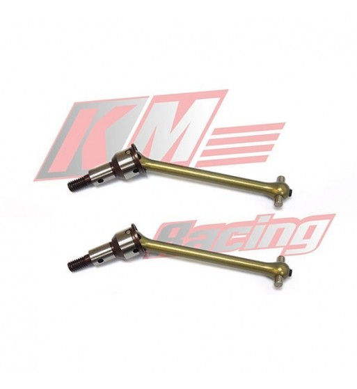 EVO3-484RU-A Red Steel / Alum. Rear Universal Shaft