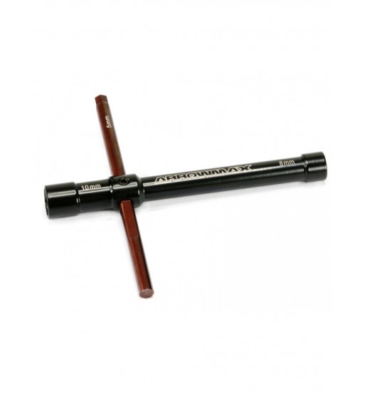 AM-190002 Wrench-Glowplug / Clutchnut - 10MM LONG